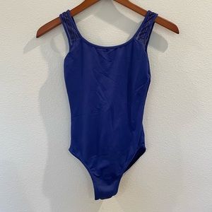 Block girls purple leotard size 12-14.